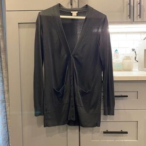 Light cardigan, Ann Taylor, size M, black